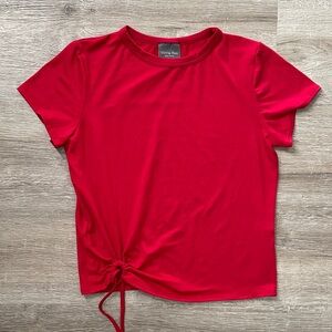 Olivia Rae red top size small